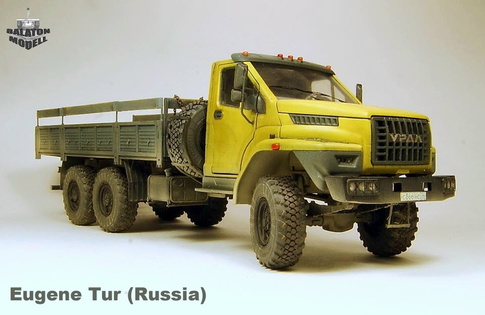 BM3555 Урал Next Военный грузовик, 1/35