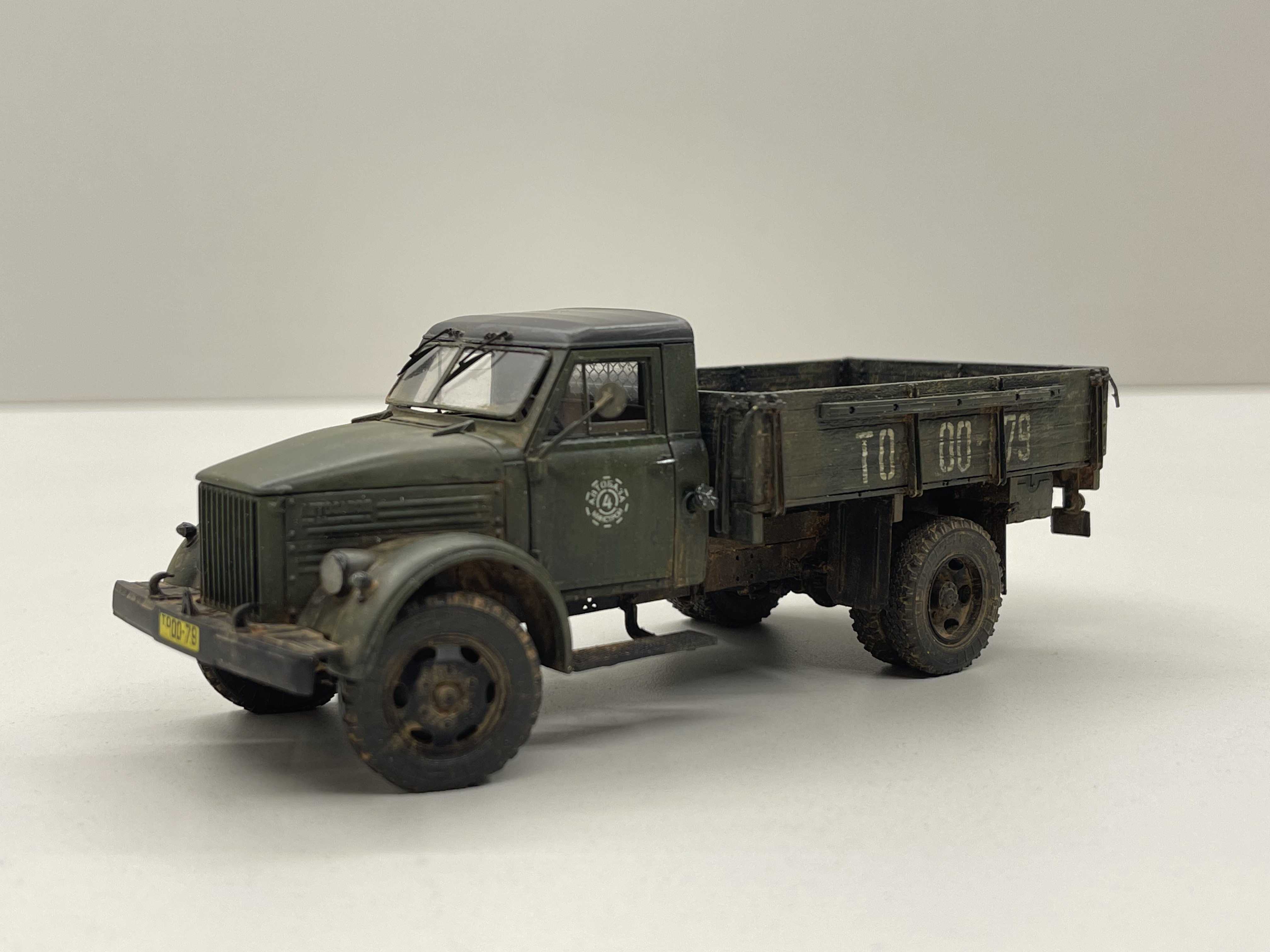 GT35014 Советский легкий грузовик. Kit 1. (51) (уточняйте текстуру дерева кузова)