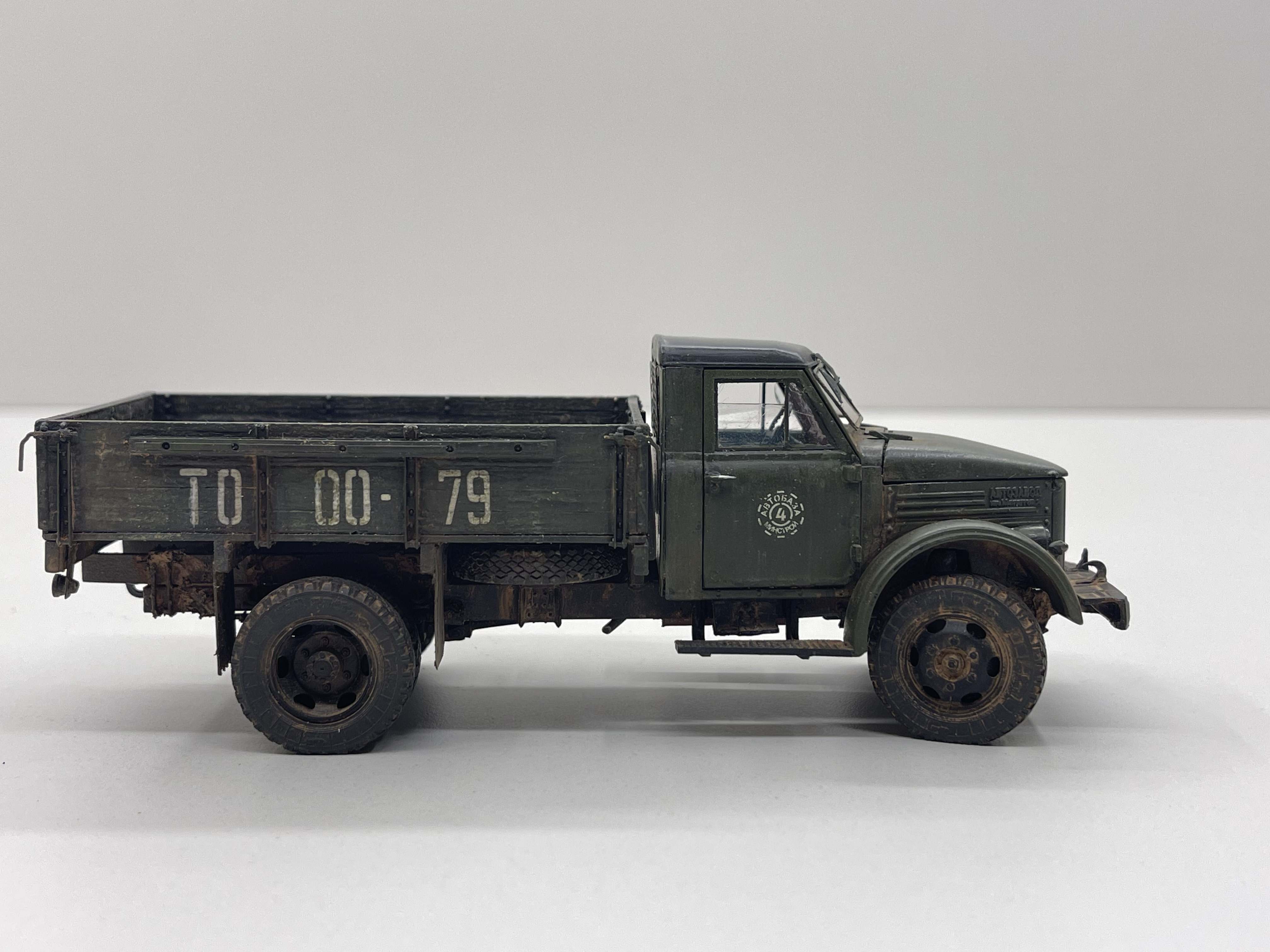 GT35014 Советский легкий грузовик. Kit 1. (51) (уточняйте текстуру дерева кузова)